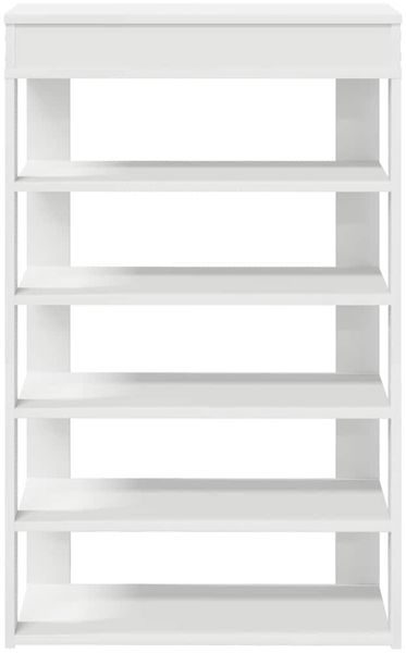 vidaXL Schuhregal Weiß 60x30x98 cm Holzwerkstoff 859923 Bild 4