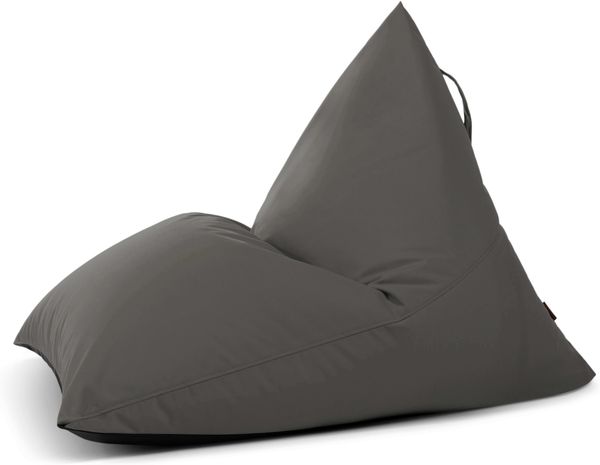 Sitzsack ‘Razz‘, Bezugstoff - Colorin, 100% Olefin, dark Grey, 90x130x110 cm.