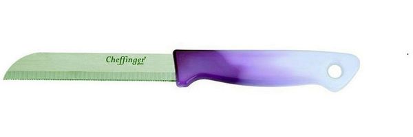 1 x Cheffinger Messer Küchenmesser Kochmesser CF-MK dunkel-lila