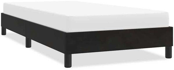 vidaXL Bettgestell ohne Matratze Schwarz 100x210 cm Samt 4101345