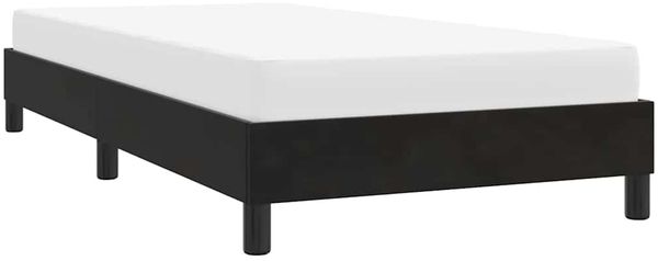 vidaXL Bettgestell ohne Matratze Schwarz 100x210 cm Samt 4101345 Bild 4
