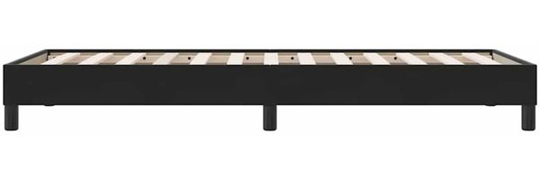 vidaXL Bettgestell ohne Matratze Schwarz 100x210 cm Samt 4101345 Bild 6