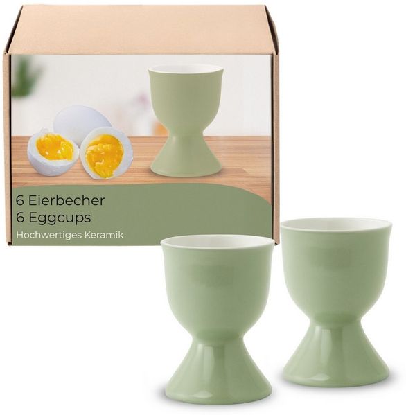 matches21 HOME & HOBBY Eierbecher, (6-tlg), Spülmaschinenfeste Eierhalter für Frühstückstisch