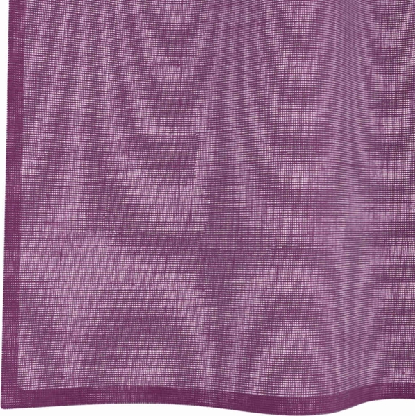 vidaXL Voile Vorhänge mit Ösen 2 Stk. Lila 140x225 cm 4102103 Bild 5