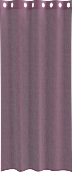 vidaXL Voile Vorhänge mit Ösen 2 Stk. Lila 140x225 cm 4102103 Bild 3