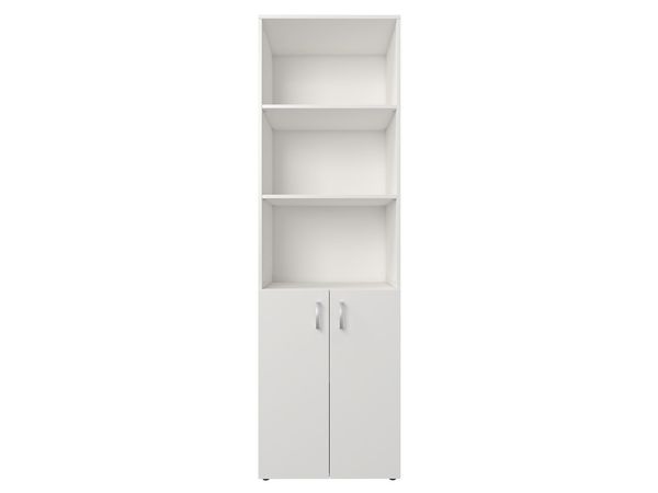 Aktenschrank Trio 57 x 190 x 34,5 cm weiß Bild 5