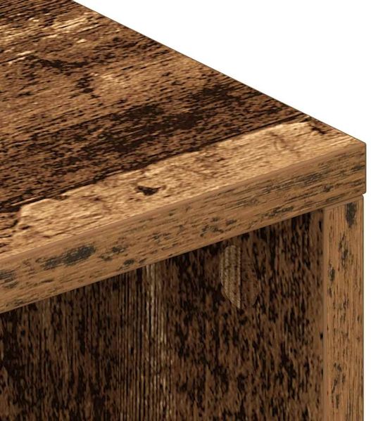 vidaXL TV-Regal Altholz-Optik 100x40x40 cm Holzwerkstoff 859125 Bild 8