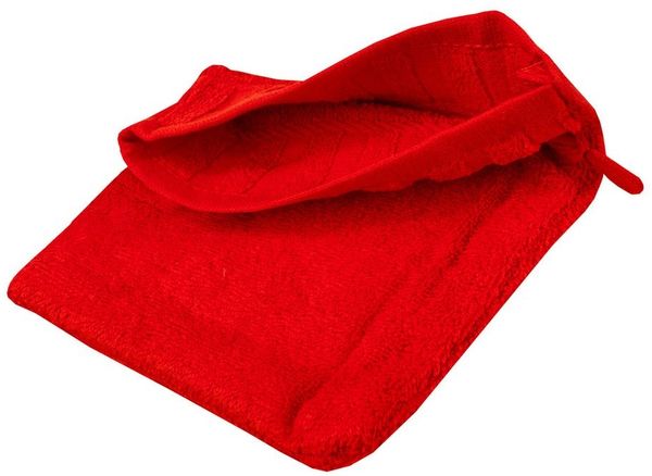 Casa Colori Waschlappen Uni, (1-St), Hohe Farbbrillanz, Einfache Pflege