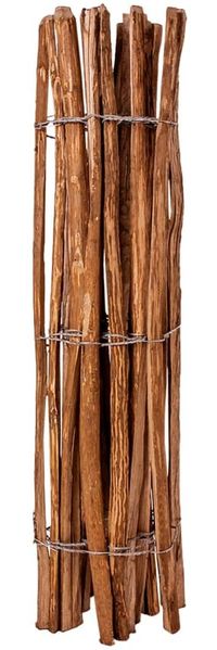 vidaXL Staketenzaun Haselnuss 120x250 cm 43142 Bild 2