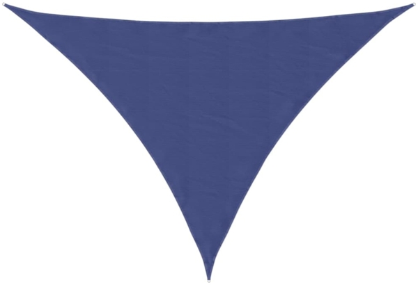 vidaXL Sonnensegel Oxford-Gewebe Dreieckig 5x6x6 m Blau 135566