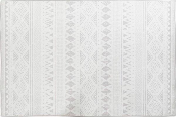 Teppich DKD Home Decor Beige Weiß Ikat (200 x 290 x 0,4 cm)