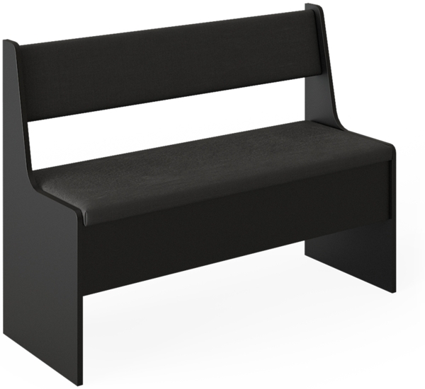Esszimmer-Bank Roman Schwarz 41.5 x 106.6 cm Vicco