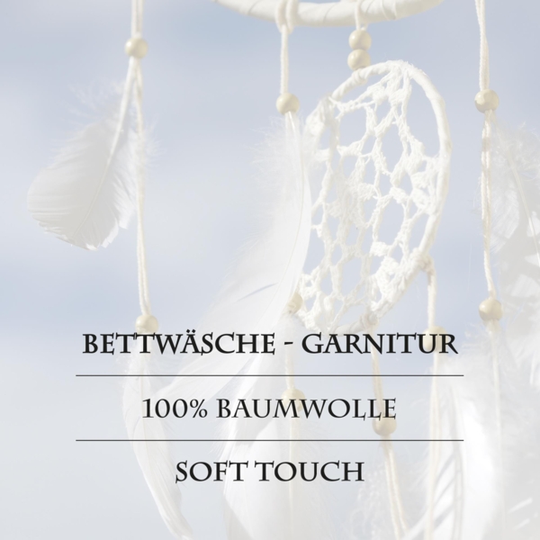 Bettwäsche 2-tlg. Bettbezug Set 135x200cm + 80x80cm - Stripe Along - Schlafkomfort Bettgarnitur mit Reißverschluss Baumwolle Bild 6