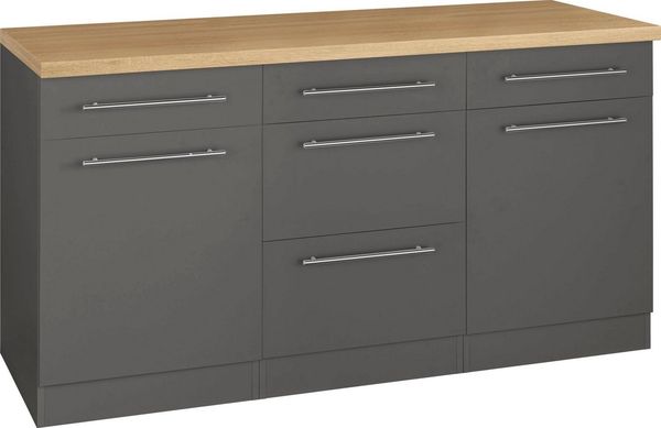 wiho Küchen Unterschrank Unna 150 cm breit