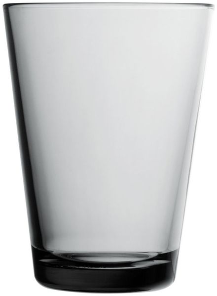 iittala Kartio Glas 40 cl grau