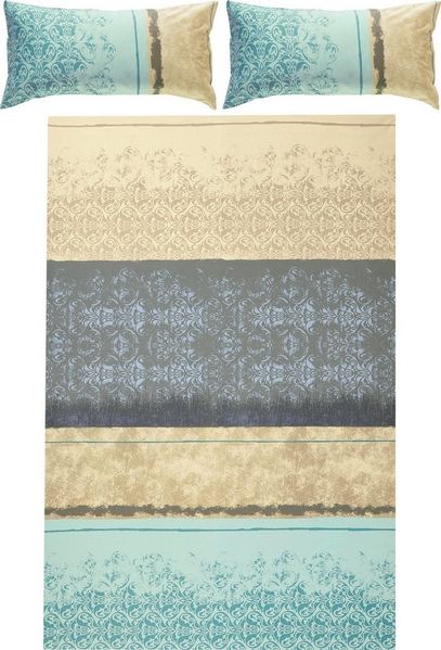 Erwin Müller Bettwäsche Bettwäsche, Mako-Satin, 3 teilig, Grafik