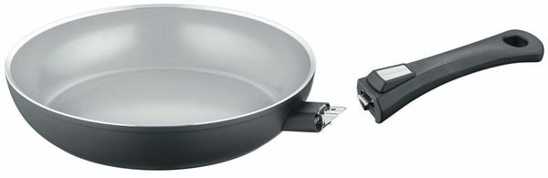 Berndes b. perfect Universalpfanne, Pfanne, Bratpfanne, Induktionsgeeignet, Aluminium geschmiedet, Schwarz, Ø 30 cm, 0002570130