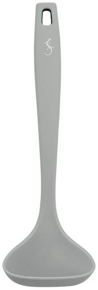 Lurch Suppenkelle Smart Tool light grey Silikon 28 cm, Mit praktischer Aufhänge-Öse