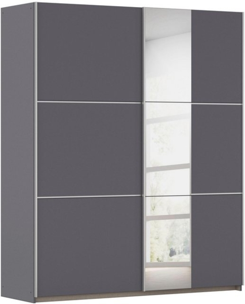 rauch Schwebetürenschrank Kleiderschrank Schrank Garderobe TOPSELLER ASTANA OTTO´s CHOICE (3 Ausstattungen BASIC/CLASSIC/PREMIUM, Breiten 175/218/261 cm) mit 3 Spiegelelementen, Metallgriffleisten alufarbig MADE IN GERMANY Bild 4
