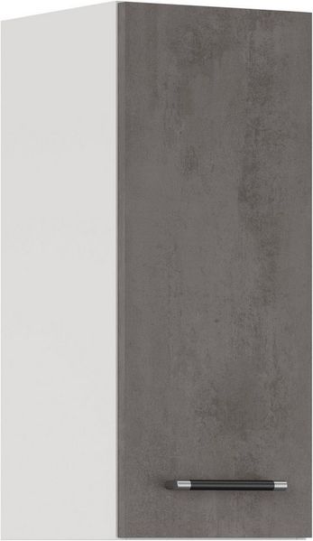 IMPULS KÜCHEN Hängeschrank "Prag und Valencia", Breite/Höhe: 30/72,3 cm vormontiert, mit Soft-Close, mit Drehtür