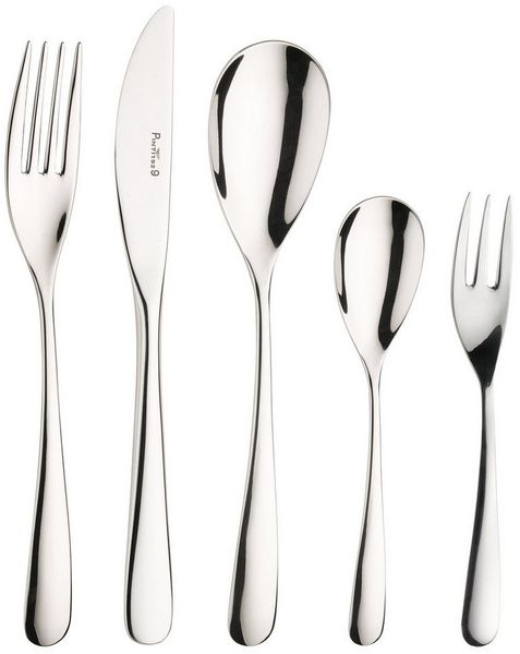 PINTINOX Besteck-Set Swing (30-tlg), 6 Personen, Chromnickelstahl 18/10