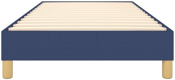 vidaXL Polsterbett, Stoff, 25,0 cm, Blau, 100x200 cm, Natur Bild 5