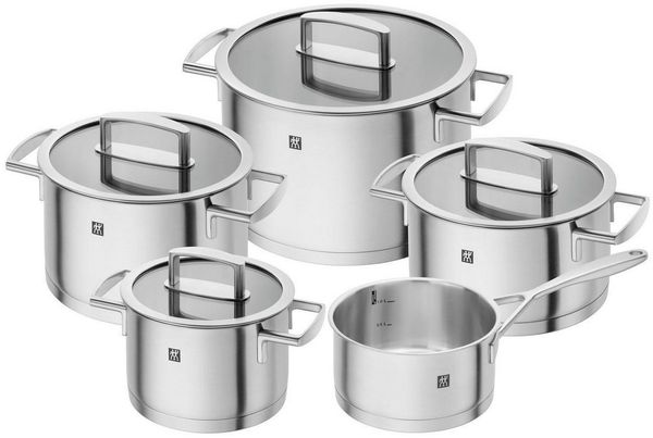 Zwilling Kochtopfset 5-tlg. Vitality Edelstahl matt 66460-000-0