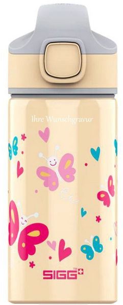 Sigg Trinkflasche Sigg Kinder Trinkflasche Miracle Kids Alu 0.4 L, sehr schöne Trinkflasche mit tollen Motiven