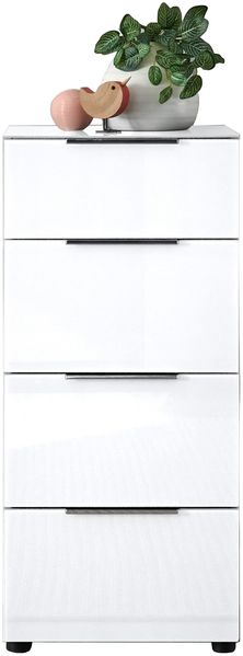 Kommode >Sean< in Weiß, - 45x99x40 cm ( BxHxT)