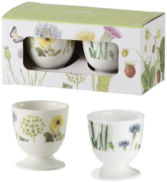 Gilde Porzellan Eierbecher Set Wild Flowers