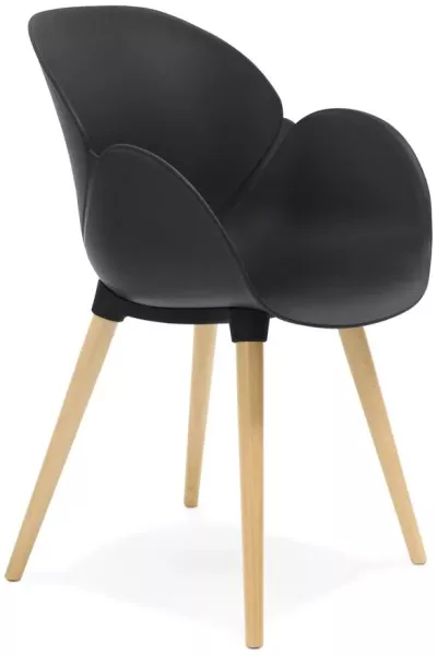 Kokoon Design Sessel Sitwel Schwarz