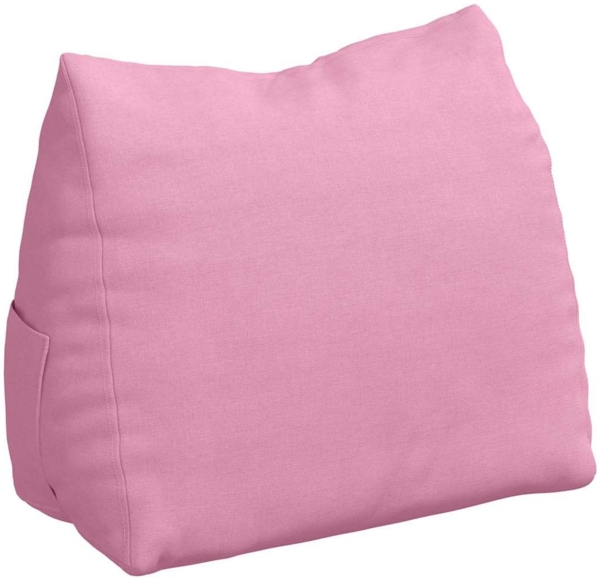 vidaXL Rückenkissen Rosa 45 x 20 x 35 cm Stoff 42015017