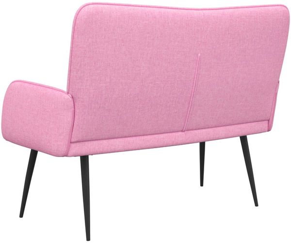 vidaXL 2-Sitzer Sofa Rosa 115 x 61 x 87 cm Stoff 42028912 Bild 6
