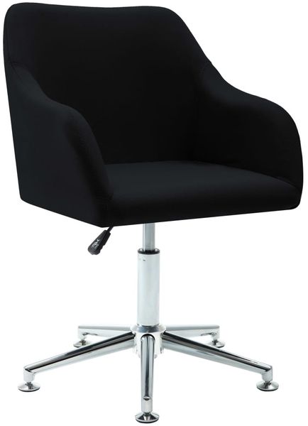 vidaXL Bürostuhl Drehbar Schwarz Stoff [278511]