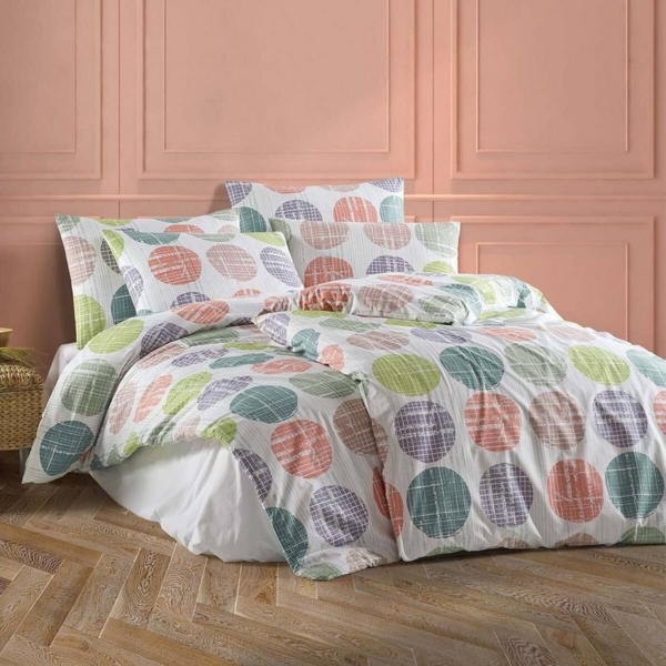 TRAUMSCHLAF Bettwäsche Matteo, Renforce, 2 teilig, aus glatter 100% Baumwolle