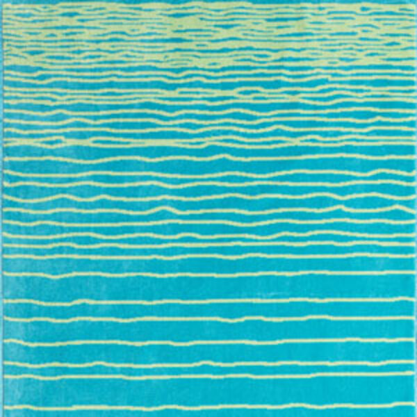 RIPPLES turquoise Strandtuch 75x160cm 100% Mesopotamische Baumwolle Bild 2