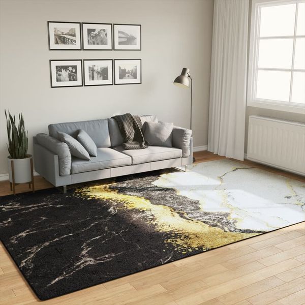 vidaXL Teppich Waschbar Mehrfarbig 190x300 cm 136613
