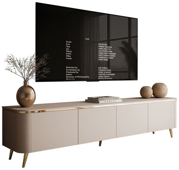 Lookway TV-Schrank AVELINE 200 cm mit LED-Beleuchtung