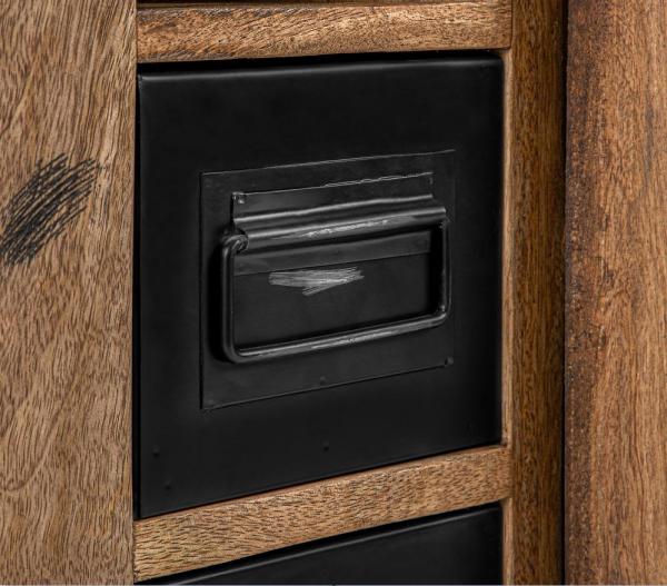 Badunterschrank 42x80cm 'Railroad' Mango & Eisen Bild 6