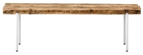 Sitzbank Altholz 01 L 150 x 40 x 45 weiß