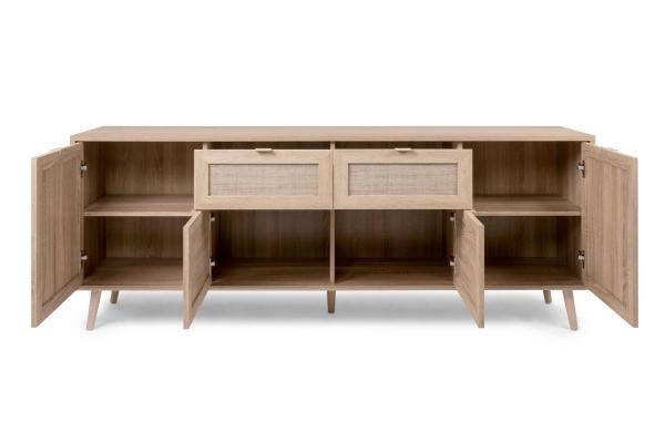 Sideboard >Kuta< in Braun - 180x71x40cm (BxHxT) Bild 7