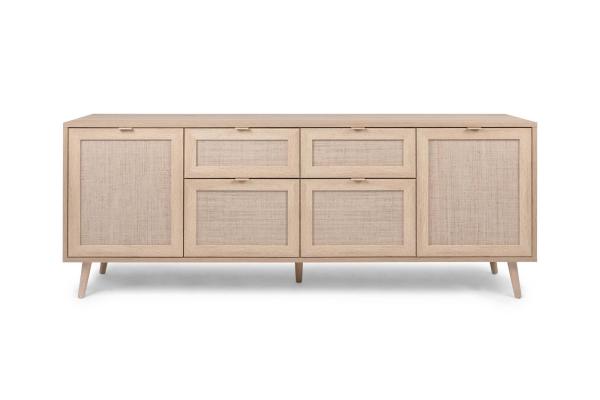 Sideboard >Kuta< in Braun - 180x71x40cm (BxHxT) Bild 2