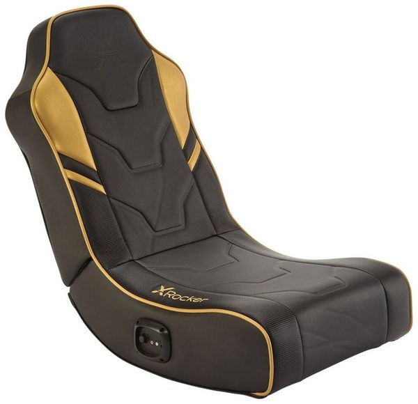 X Rocker Kindersessel Shadow 2.0 Floor Rocker Gaming Sessel mit 2.0 Audiosystem, für Kinder, für Jugendliche, für Teenager