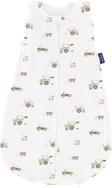 Sommerschlafsack LIEBMICH Baumwolle Little Farm grün, Größe 60