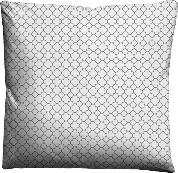 biberna 0636045 Mako-Satin Bettwäsche GRAFIK - MIX & MATCH, sturmgrau, 1x 80x80 cm