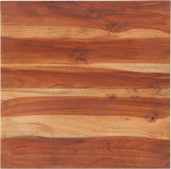 vidaXL Tischplatte Massivholz Akazie 25-27 mm 60x60 cm 285988
