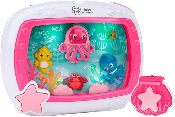 Baby Einstein Sea Dreams Soother, Baby Einschlafhilfen & Weißes Rauschen, 25+ Min. Musik & Ozeanklänge, Fernbedient, White N