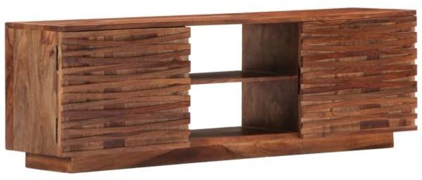 vidaXL TV-Schrank 120x30x40 cm Massivholz Akazie 247701