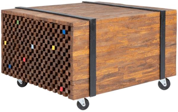 vidaXL Beistelltisch Teak 60x60x38 cm 244515