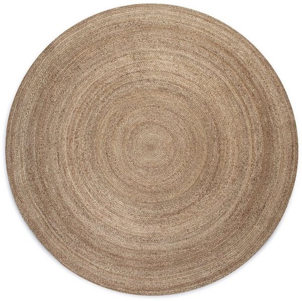 HANSE Home Teppich Rangpur Juteteppich, rund, Höhe: 10 mm, Handgewebt, Jute, Natur, Wohnzimmer, Flur, Klassisch, Boho, Skandi